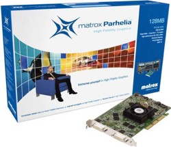 Matrox Parhelia 512 první fotografie a detaily