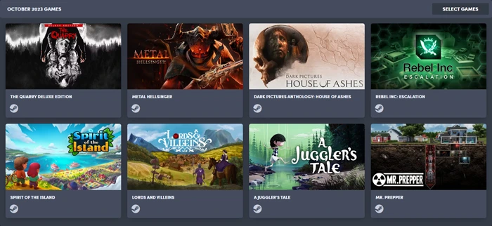 Humble Choice 2023/10: The Quarry, Metal: Hellsinger, Rebel Inc: Escalation