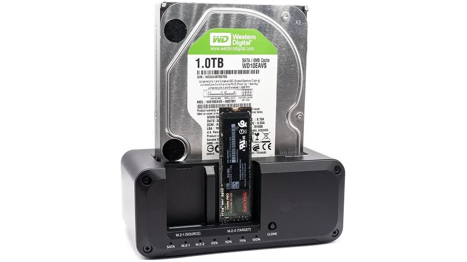IcyBox CloneStation M.2 NVMe and SATA to M.2 NVMe