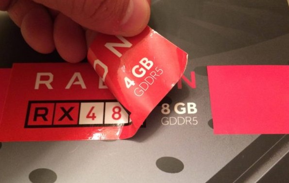 Šance získat 8GB RX 480 zakoupením 4GB je velice reálná
