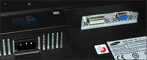 Megatest 19" LCD: Samsung 931BF