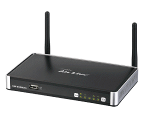 Router a NAS v jednom od AirLive