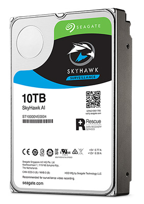 Disky Seagate SkyHawk AI pro systémy umělé inteligence 