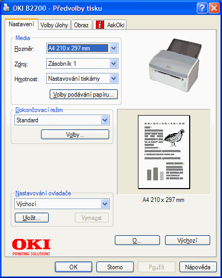 OKI B2200: miniatura s LEDovým tiskem