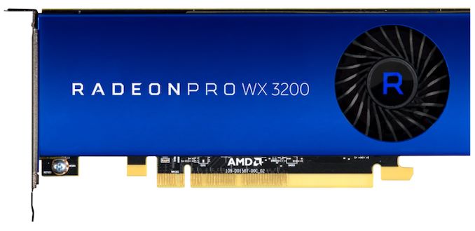 AMD uvádí Radeon Pro WX 3200 v ceně 199 USD