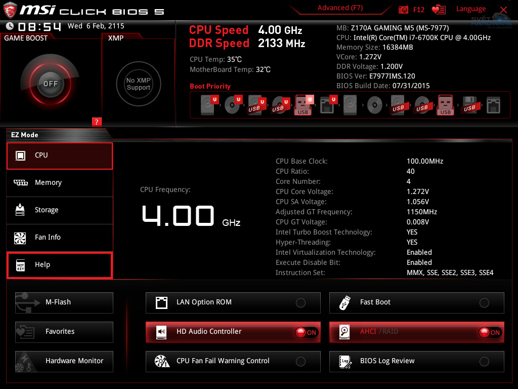 MSI Z170A Gaming M5: střední třída s USB 3.1 typ C