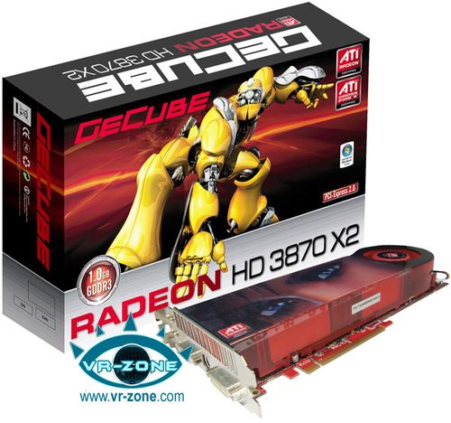 GeCube a Sapphire Radeony HD 3870 X2 jsou venku