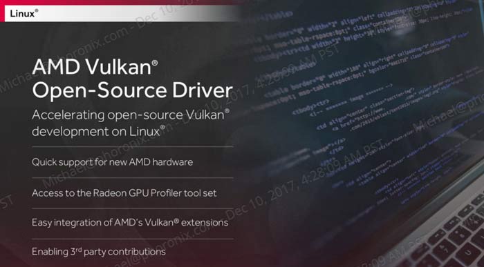 AMD do Vánoc přinese linuxové ovladače pro Vulkan jako open-source