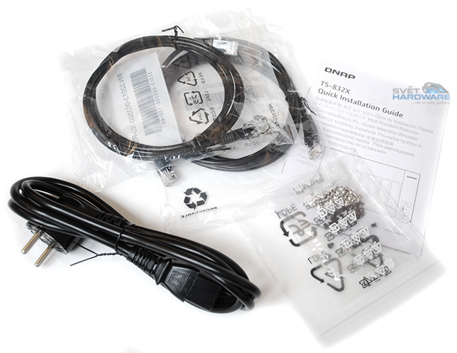 QNAP TS-832X: osm disků a rychlá síť