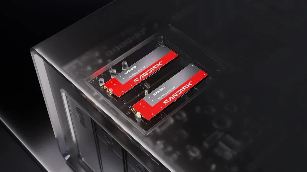 SanDisk uvádí SSD pro NASy: 600 SATA a 800 NVMe