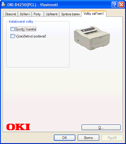 OKI B4250n: LED technologie tisku