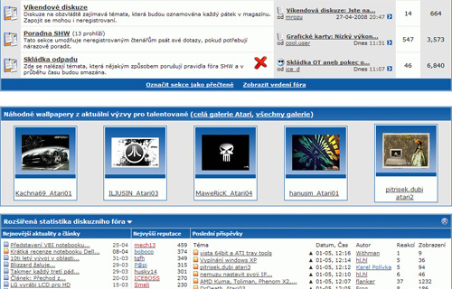 SHWallpaper - 8. kolo Atari: počátek hodnocení