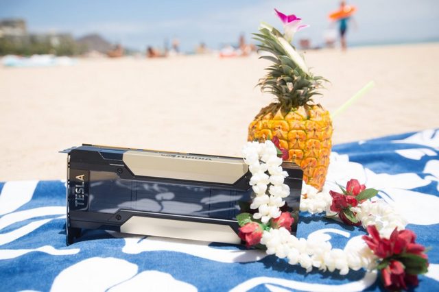 NVIDIA rozdala první karty Volta V100 předním AI institucím