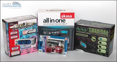 Test devíti multifunkčních panelů