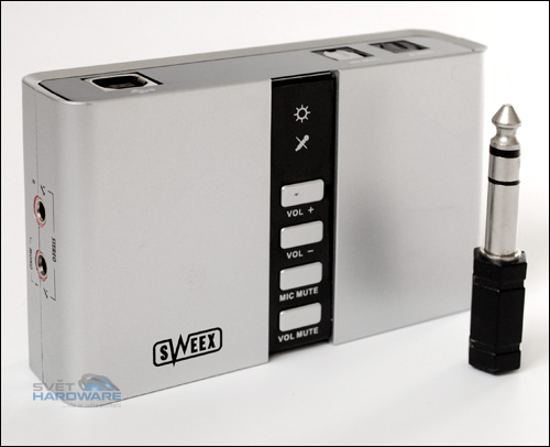 Sweex 7.1: externí zvukovka za hubičku