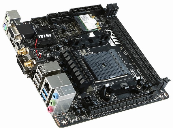 MSI A88XI AC: Mini-ITX pro AMD Kaveri