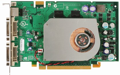 Obrázky nVidia GeForce 7600GT a 7600GS, masivní prosazování H.264