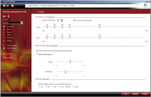 Logitech G700: bezdrátový hráč