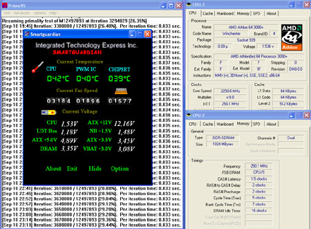 MUSHKIN Redline PC3500 DDR433, 1GB (DUAL 2x512MB)