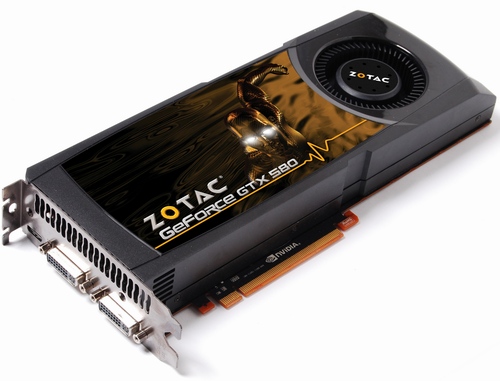 ZOTAC uvádí grafickou kartu GeForce GTX 580