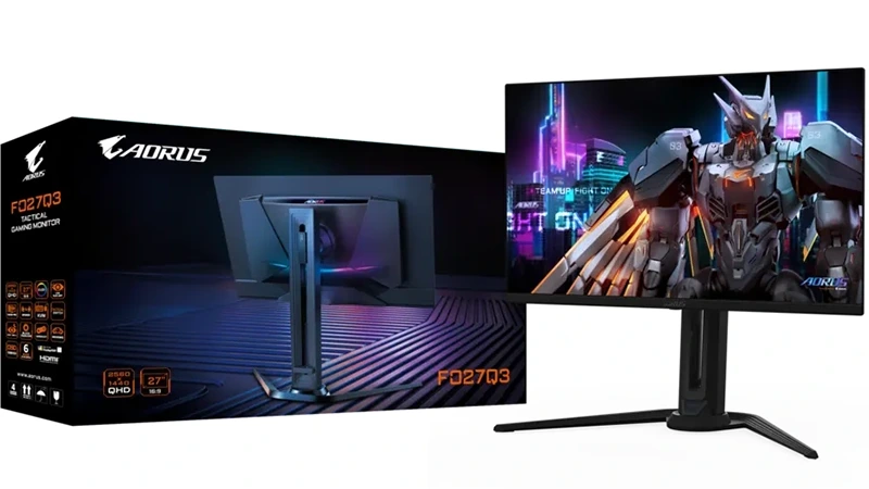 Gigabyte uvádí herní monitory Aorus FO27Q3 a FO32U2 s QD-OLED