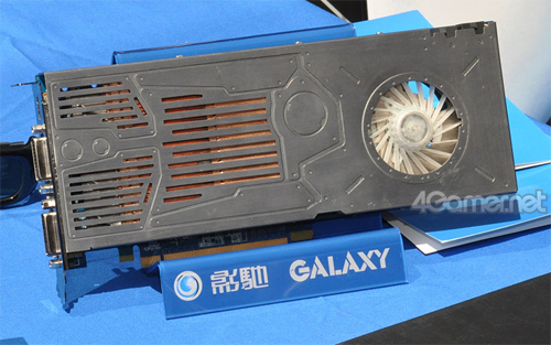 Společnost Galaxy představuje jednoslotovou GeForce GTX 470 Katana