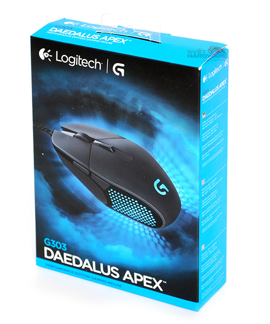 Logitech G303 Daedalus Apex: netradiční myš se 12 000 DPI