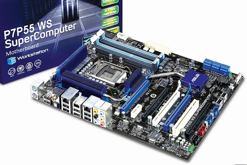 ASUS P7P55 WS SuperComputer pro vysoké pracovní zatížení