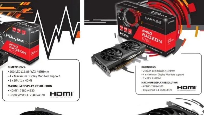 Sapphire Radeon 6700: mobilní karta v desktopovém provedení