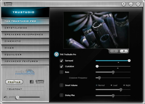Creative Recon3D Omega a Tactic3D Wrath v testu