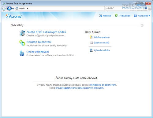 Zálohování pro začátečníky, aneb jak na NAS