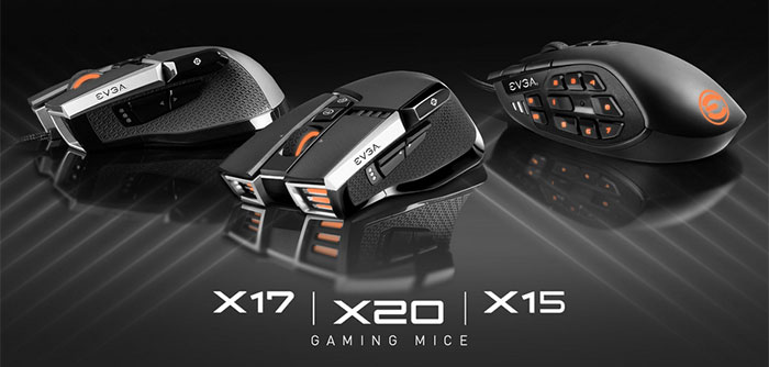 EVGA uvádí nové myši i klávesnice, které detekují přítomnost uživatele