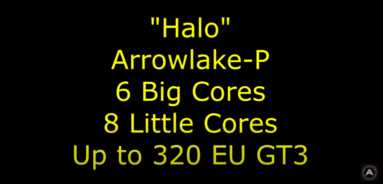 Intel Arrow Lake: až 320 EU v grafickém čipu?