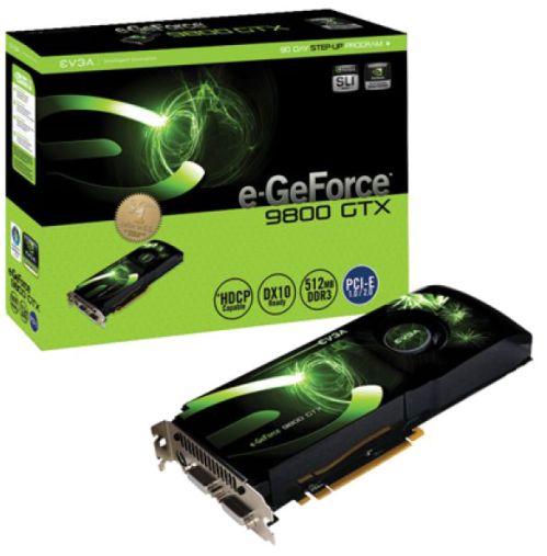 Přetaktované GeForce 9800 GTX od BFG, eVGA a Sparkle