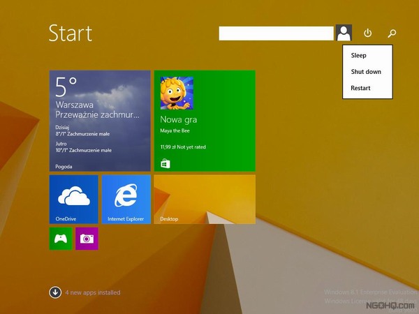 Windows 8.1 Update 1 je omylem k dispozici