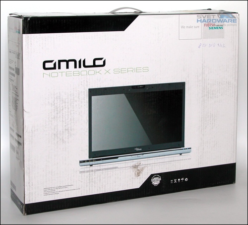 Test herních notebooků: Fujitsu Siemens AMILO Xi 3650