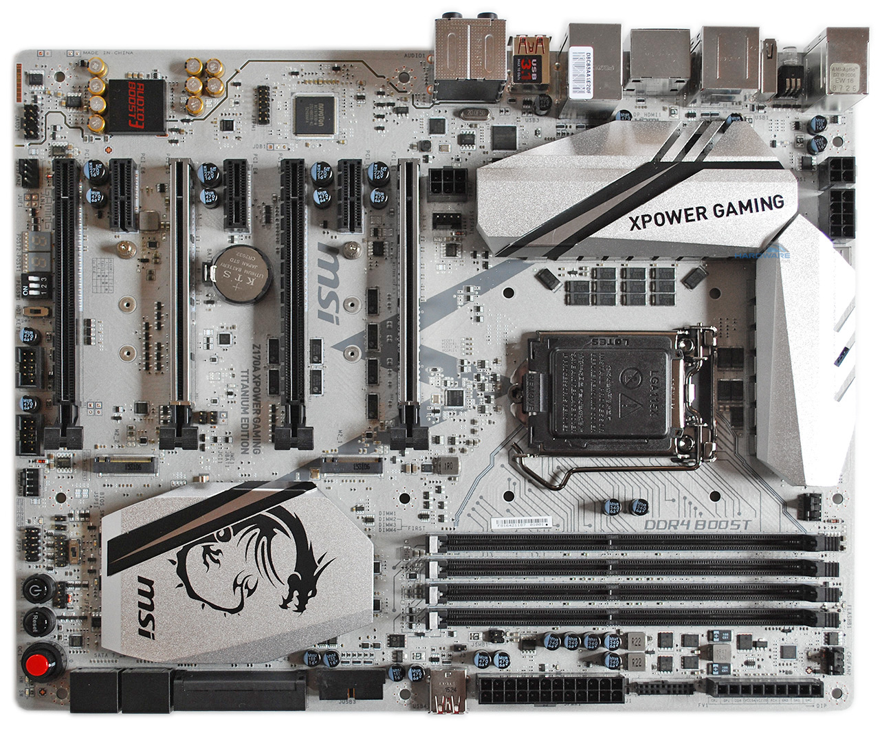 MSI Z170A Xpower Gaming: titanová deska