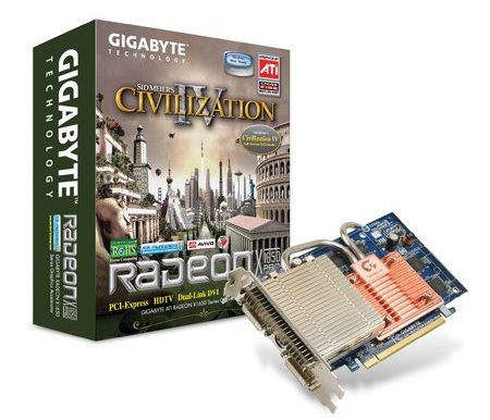 Gigabyte bude k novým Radeonům dodávat i Civilizaci IV