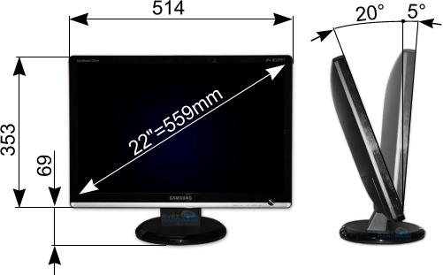 Samsung 226BW - 22" mánie pokračuje