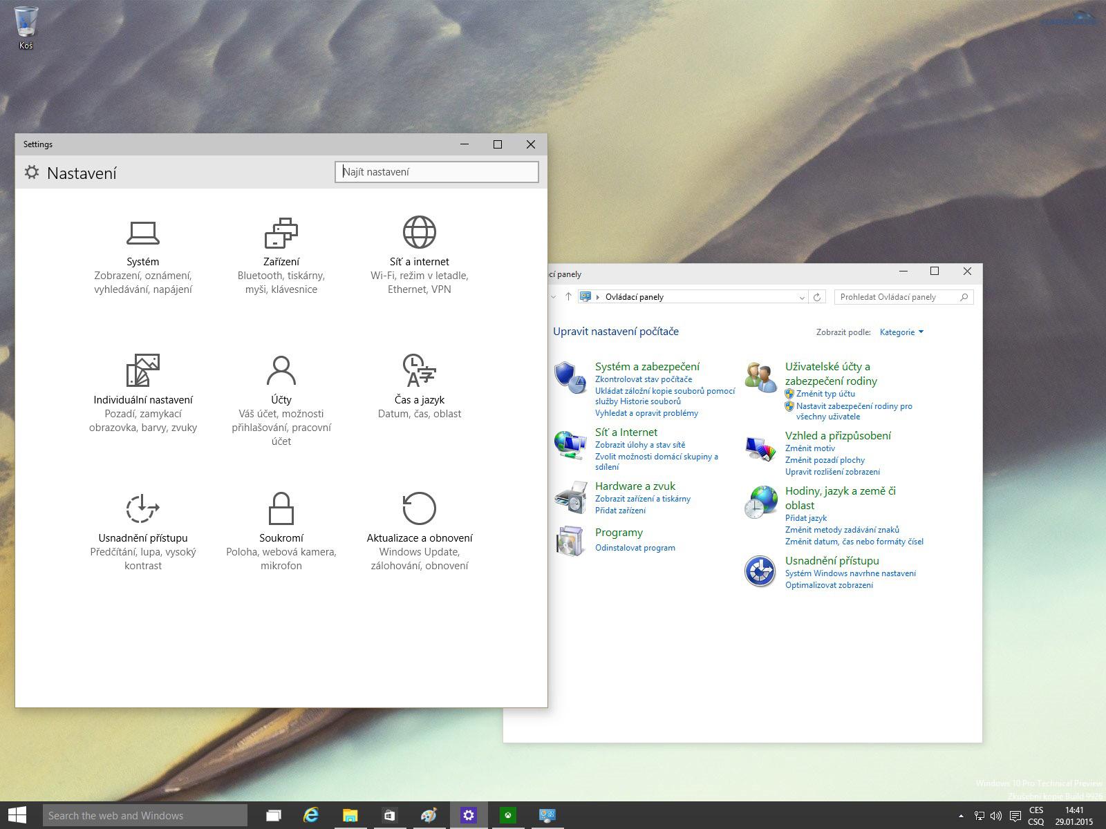 Windows 10 Build 9926: konečně i v češtině