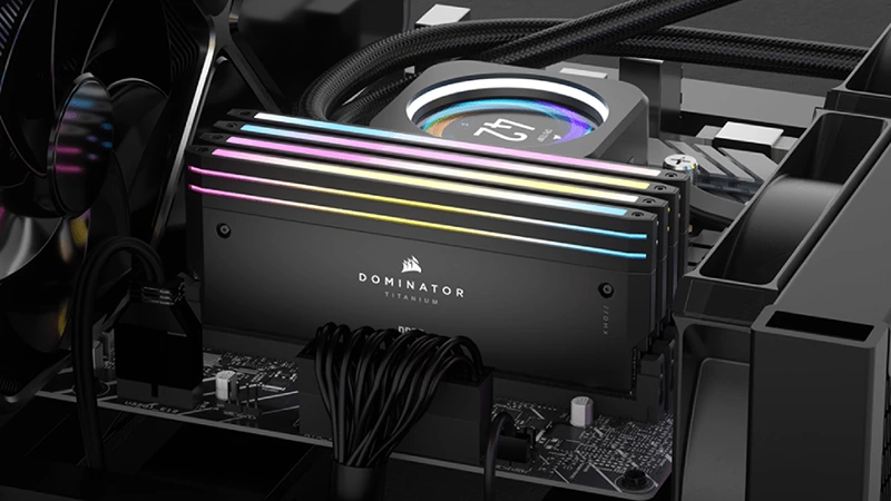 Corsair Dominator Titanium DDR5: limitovaná edice pamětí DDR5-8000