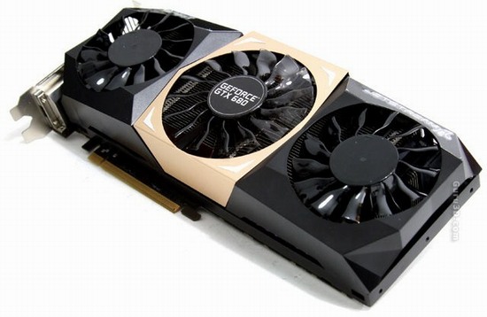 Palit GeForce GTX 680 JetStream 4 GB vyfocena