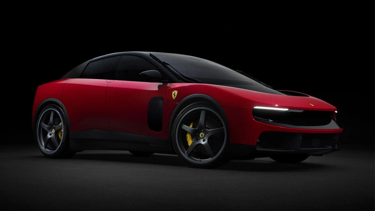 Nové Ferrari Luce má 5 sedadel a je elektrické. Máme tu 122kWh aku