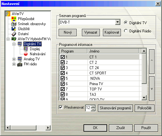 Megatest TV tunerů pro USB (DVB-T) - 1. část