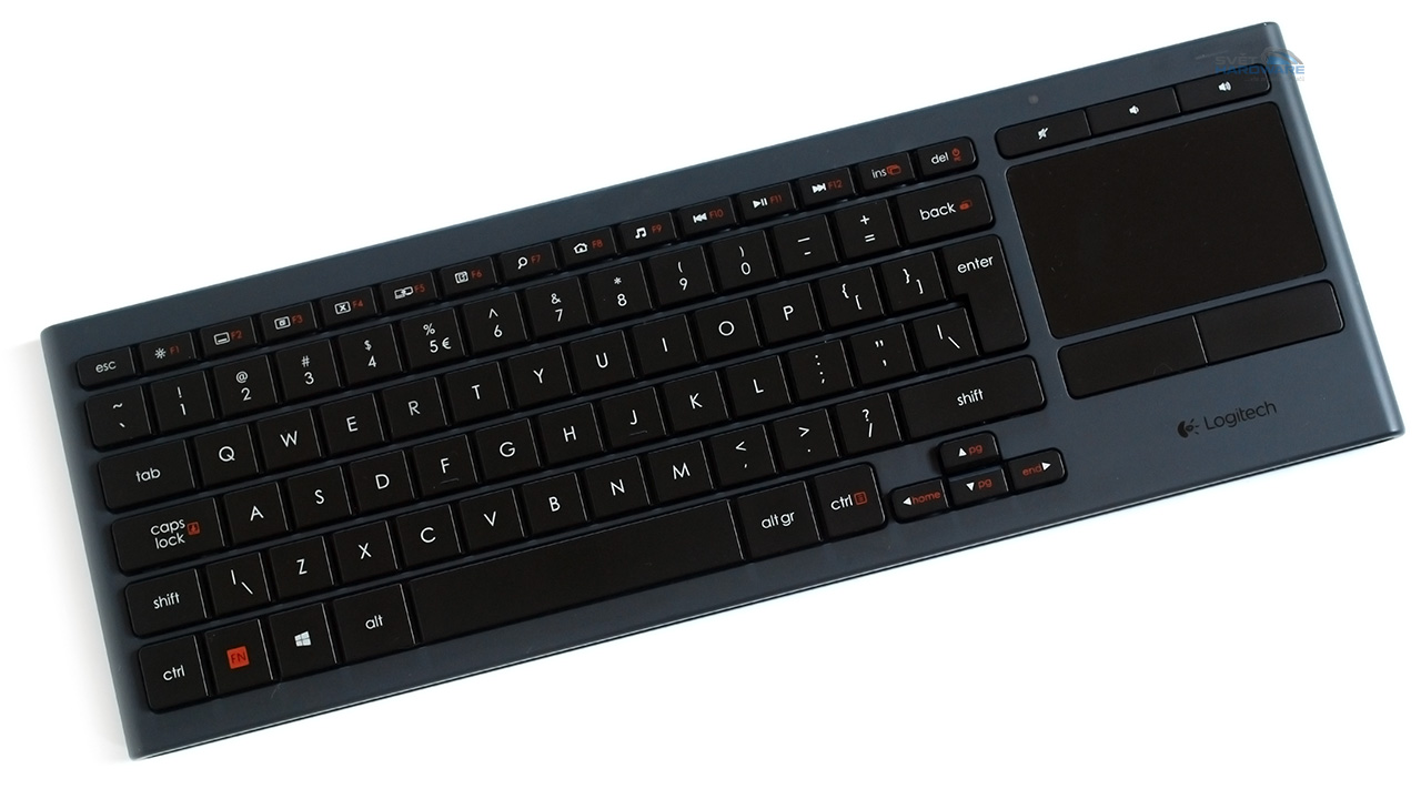 Logitech K830: klávesnice do obýváku
