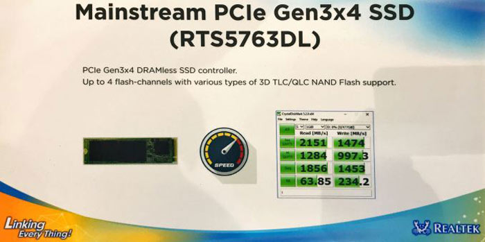 Přichází Realtek RTS5762, těšme se na výkonná SSD