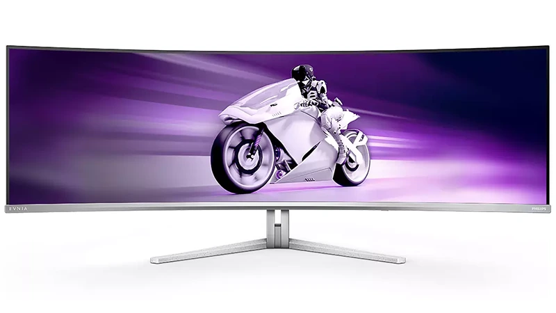 Herní monitor Philips Evnia 49M2C8900 přichází se 49" displejem QD-OLED