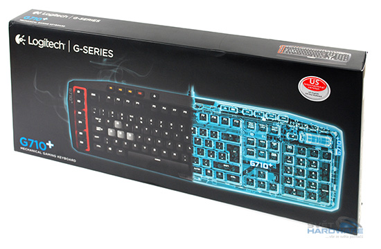 Logitech G710+: herní univerzál s Cherry MX Brown