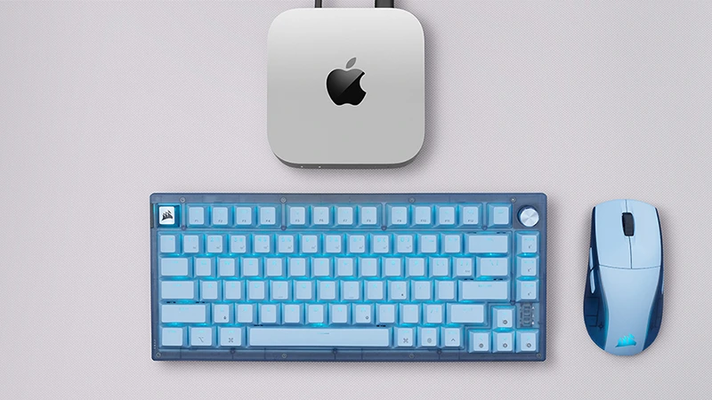 Corsair uvedl hráčskou mechanickou klávesnici K65 Plus a myš M75 pro Apple Mac