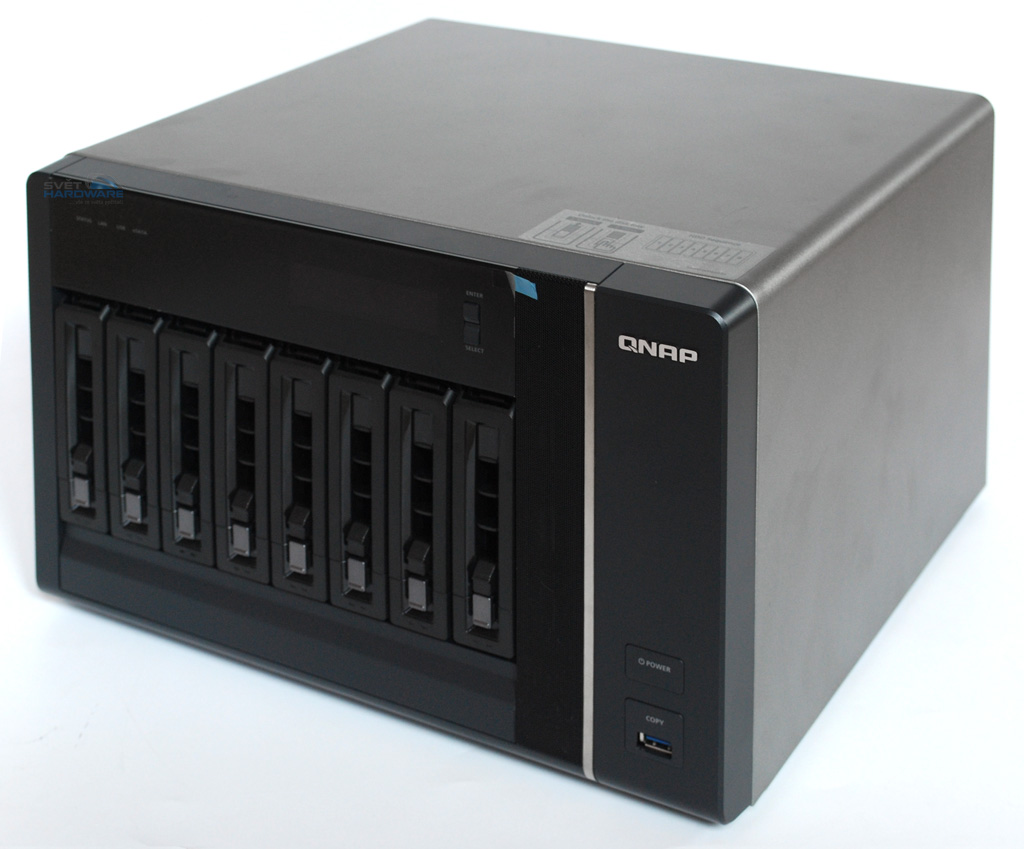 QNAP TS-879 Pro: firmware 3.5 se ukazuje